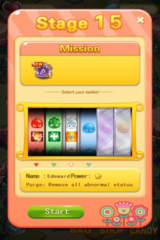 Candy war addition - rescue candy friends and break the baddy union（new type battle puzzle game） screenshot 4