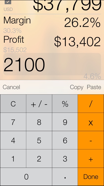 Margin+ (Margin & Markup Analysis Calculator) screenshot-3