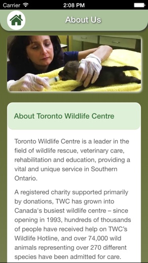 Wildlife Help - Toronto Wildlife Centre Rescue Injured, Sick(圖3)-速報App