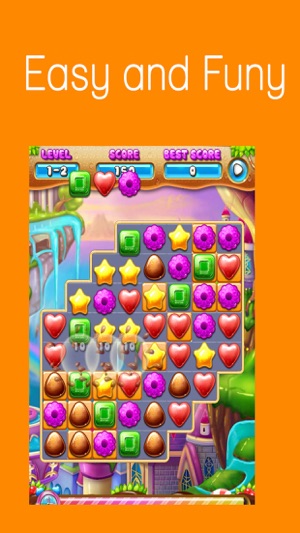 Candyland Space Puzzle - Match3 Puzzle Candy(圖2)-速報App