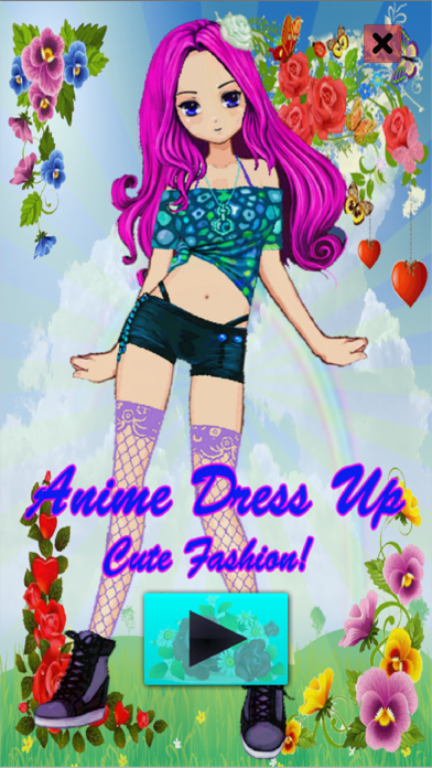 How to cancel & delete Anime Dress Up - Cute Fashion from iphone & ipad 1