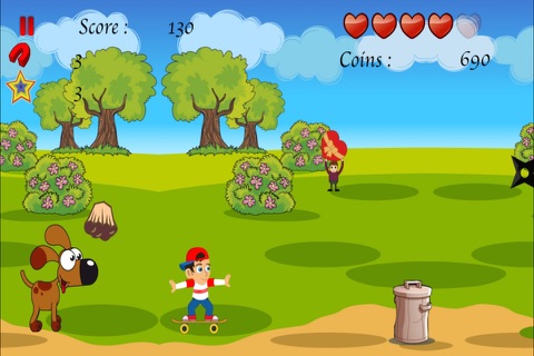 A Boy and His Dog Mission - Cool Skater Looks For Love (Free) screenshot 4