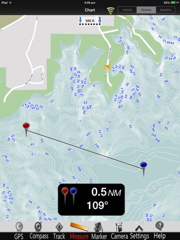 Lake Sidney Lanier Charts Pro screenshot 2