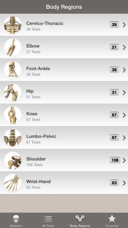 CORE - Clinical ORthopedic Exam