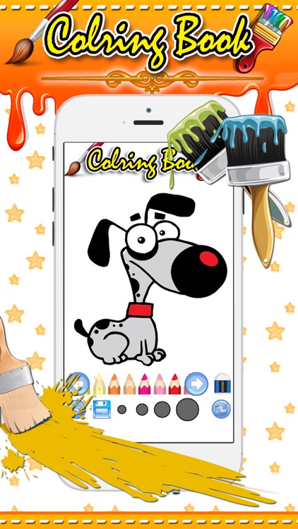 Drawing & Coloring Book for little Kids screenshot-3