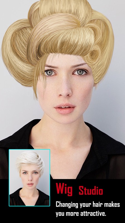 Insta Wig Studio - Hair Editor Booth to Design Hairstyle plus Change Color Effects screenshot-3