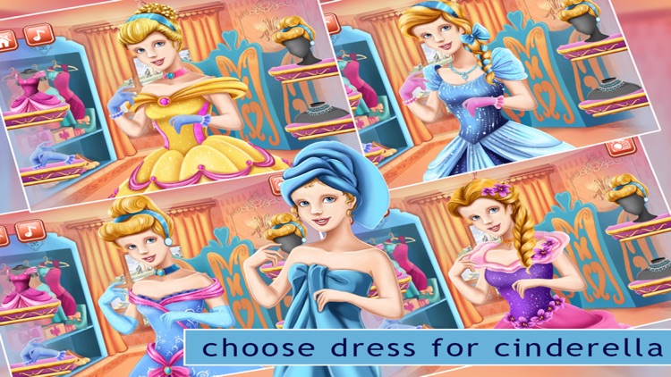 Cinderella Makeover Game For Girl's screenshot-3