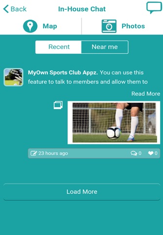 MyOwn Sports Club Appz screenshot 3
