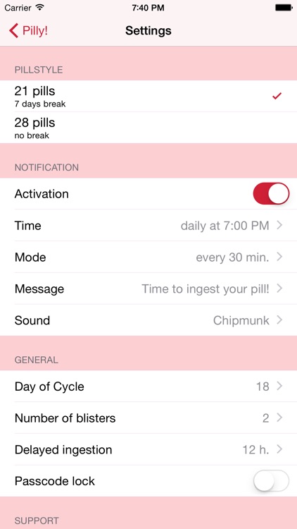 Pilly! - Your pill reminder screenshot-4