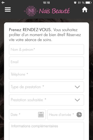 Nais Beaute screenshot 2