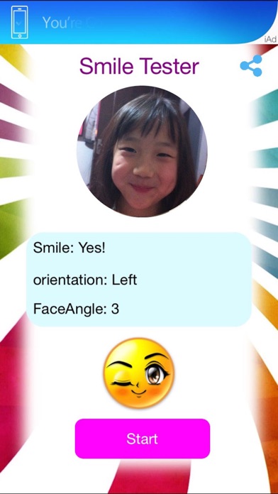 How to cancel & delete Smile Tester from iphone & ipad 1