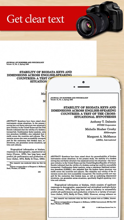 TextScanner + Translator: OCR scan, recognize and translate any document