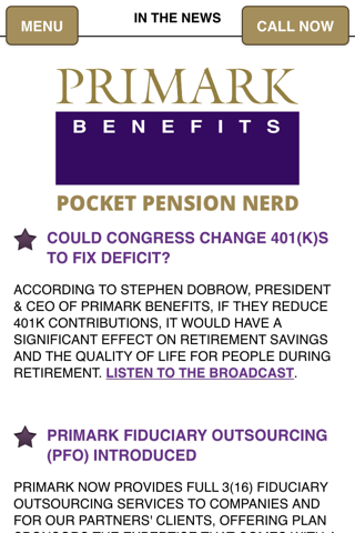 Primark Benefits Pocket Pension Nerd screenshot 2