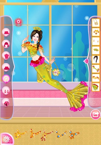 Mafa Mermaid Princess Dress Up screenshot 2
