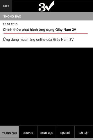 Giày Nam 3V screenshot 3