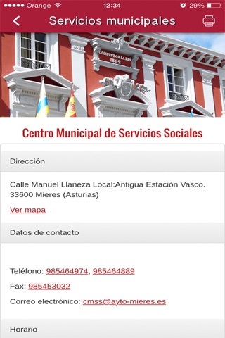 Ayuntamiento de Mieres screenshot 3
