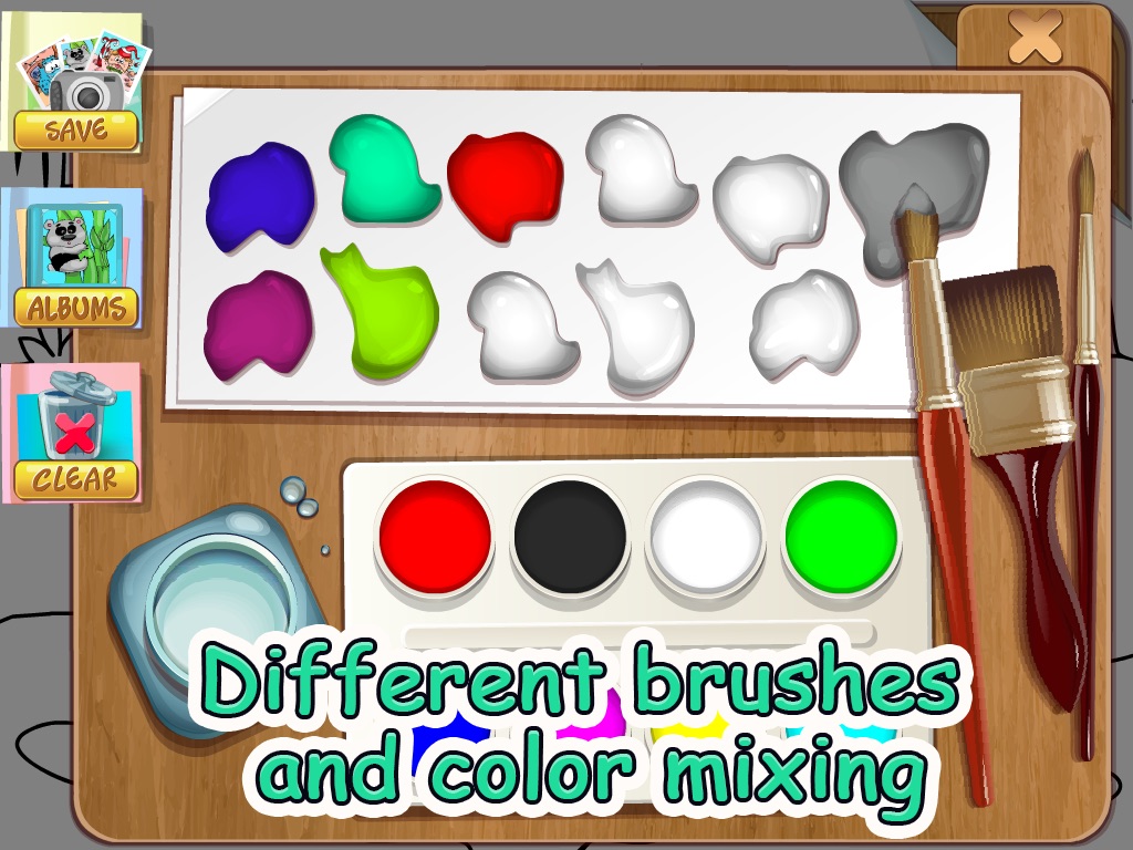 Brush and Smudge - coloring book screenshot 3