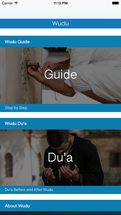 How to cancel & delete Wudu App - Ablution from iphone & ipad 1