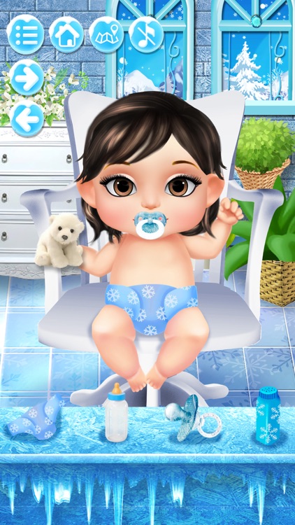 Newborn Eskimo - Baby Care Doctor Game screenshot-3