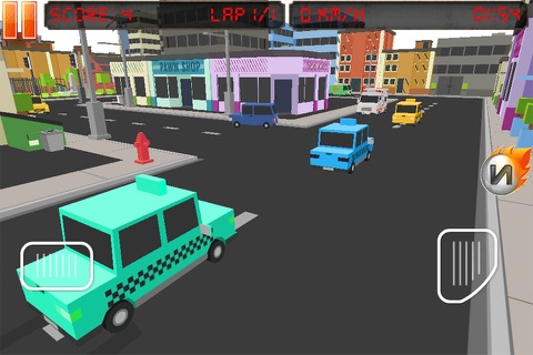 Grand Taxi Drift Race screenshot 4