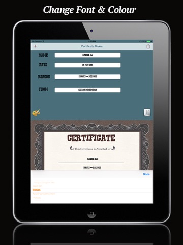 Certificate Maker : Share professional certificates !のおすすめ画像2