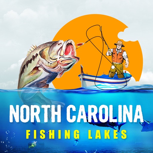 North Carolina Fishing Lakes icon