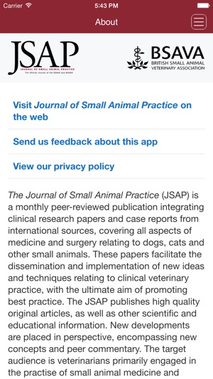 Journal of Small Animal Practice(圖5)-速報App