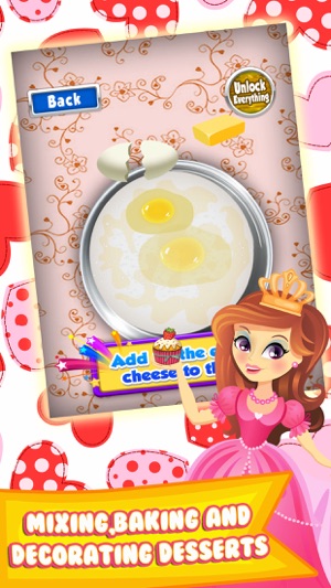 Princess Cake Maker Salon - Make Dessert Food Games for Kids(圖2)-速報App