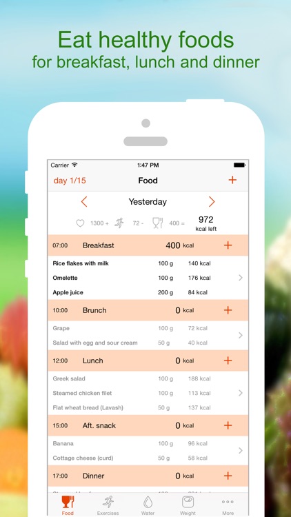 Lose Weight Pro - Diet Planner, Assistant and Diary screenshot-2