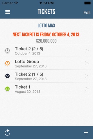 Lotto Gizmo - Lotto Max and Lotto 649 Scanner screenshot 4