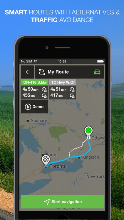 NLife Canada - Offline GPS Navigation & Maps screenshot-4