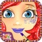 Dress up, makeup & spa salon game for girls