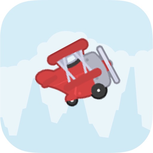 Flappy Plane Mountain Icon