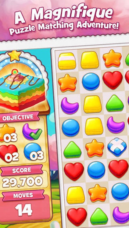 Cookie Cake Smash - 3 match puzzle game