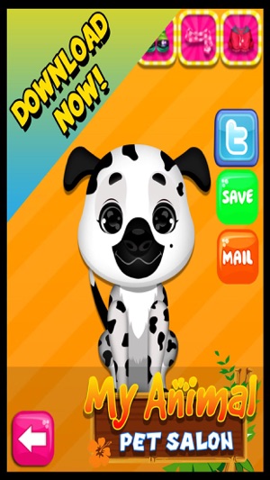 My Cute Pet Animal Fashion Salon & Spa - Free Makeover Games(圖5)-速報App