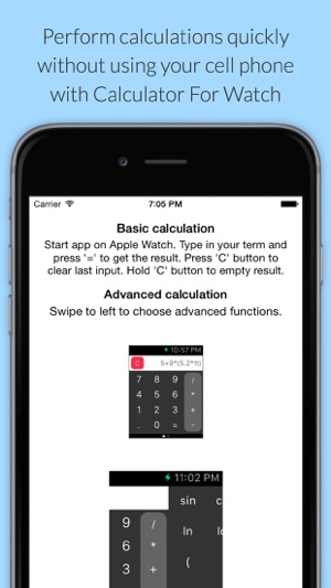 Advanced Calculator For Apple Watch OS(圖1)-速報App