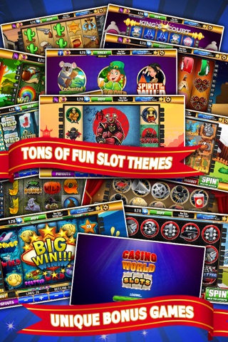 Casino World Slots - Free Vegas Slots Games screenshot 2