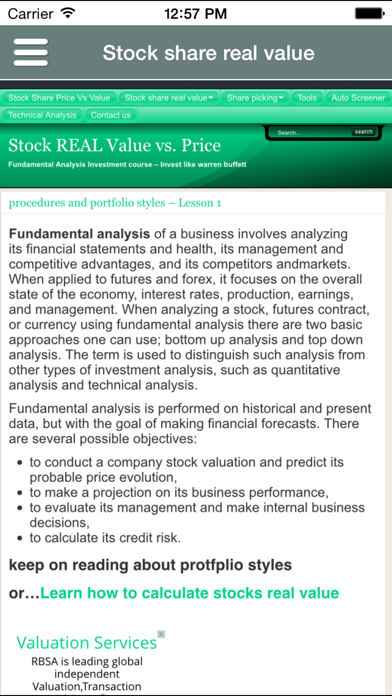 How to cancel & delete Stock Value Fundamental Dow Jones Course from iphone & ipad 4