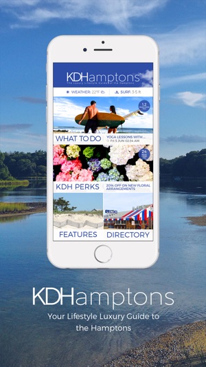 KDHamptons  Luxury Lifestyle Guide to The Hamptons(圖1)-速報App