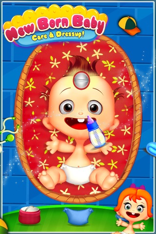 New Born Baby Care & Dressup! screenshot 2