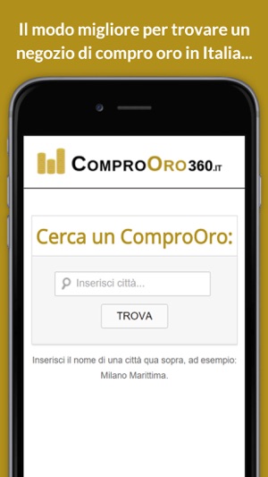 Compro Oro Cerca Negozi