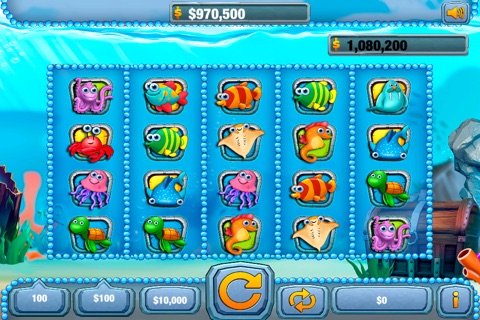 Ocean Sea Slots - Free Ocean Animals Slot Machine Casino Game screenshot 4