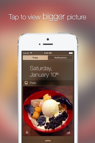 Peek - Photo Widget screenshot 2