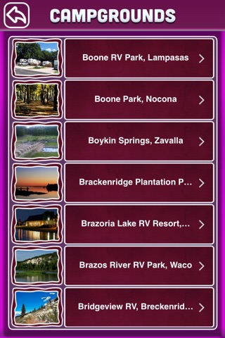 Texas Campgrounds Offline Guide screenshot 2