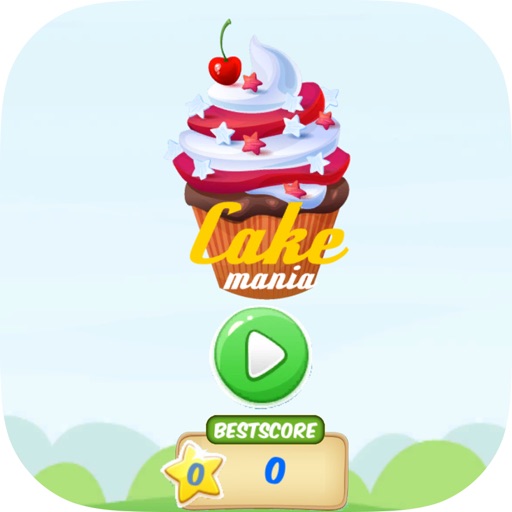 Cake Mania Match Pop Puzzle Easy 2d Game Icon