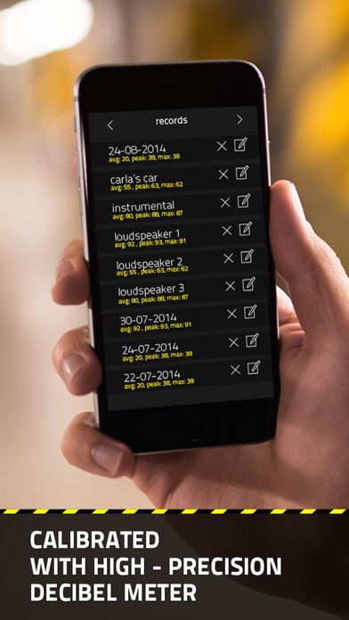 dB Decibel Meter Pro - noise level measurment tool Screenshot 2