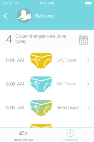 Baby DiaperTracker screenshot 4