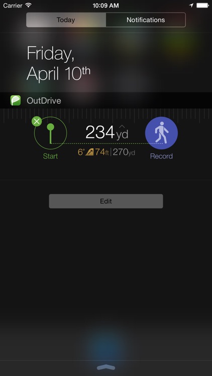 OutDrive - Measure your golf drives for Apple Watch