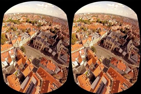 Virtual Reality Helicopter Flight Erfurt screenshot 2