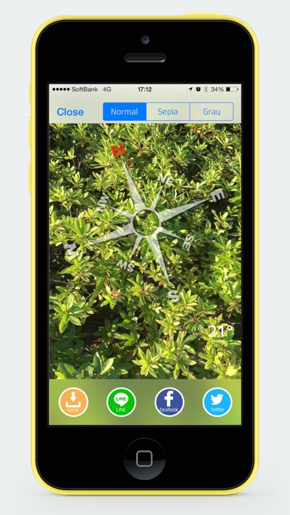 TransParent Compass